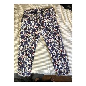Gap Floral Pants